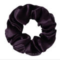 100% Seide Scrunchie Haargummis Elastisches Haargummi